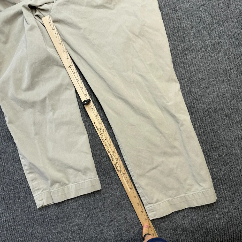 VTG Polo Ralph Lauren Pants Men 38x30 (35x28) Light Beige Prospect Chino Trouser